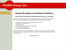 Tablet Screenshot of patwel.com